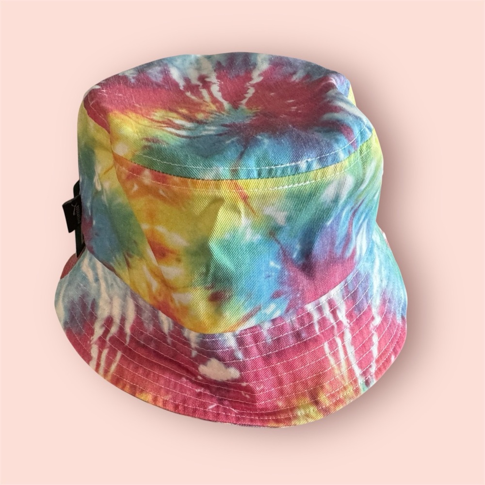 New! Puma Tie-Dye Bucket Hat Vibrant Festival Accessory - Picture 4 of 7